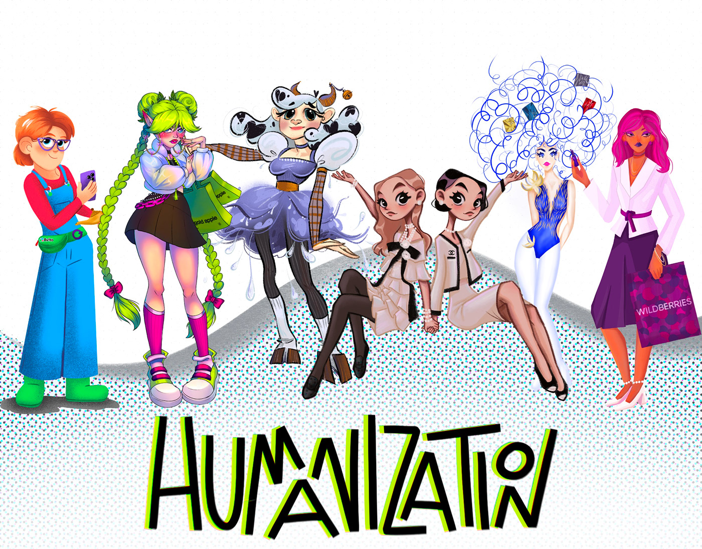 Character design  character designs Character characters ILLUSTRATION  brand illustration Humanization digital illustration Mascot cartoon