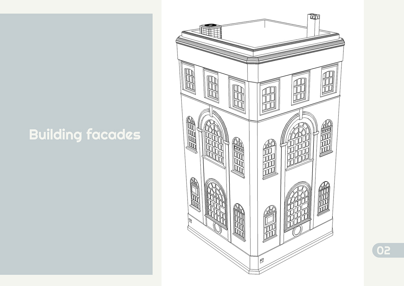 3d modeling architecture ARQUITETURA building exterior exterior design Render SketchUP visualization 3D