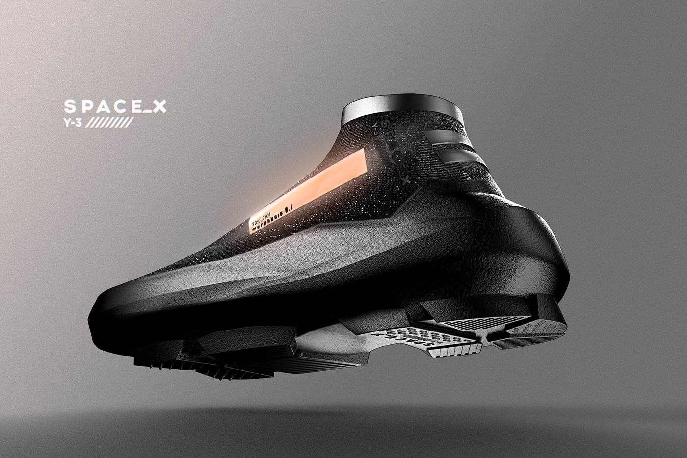 footwear Space  shoes industrial design  Y-3 running sketch sneakers kicks trail