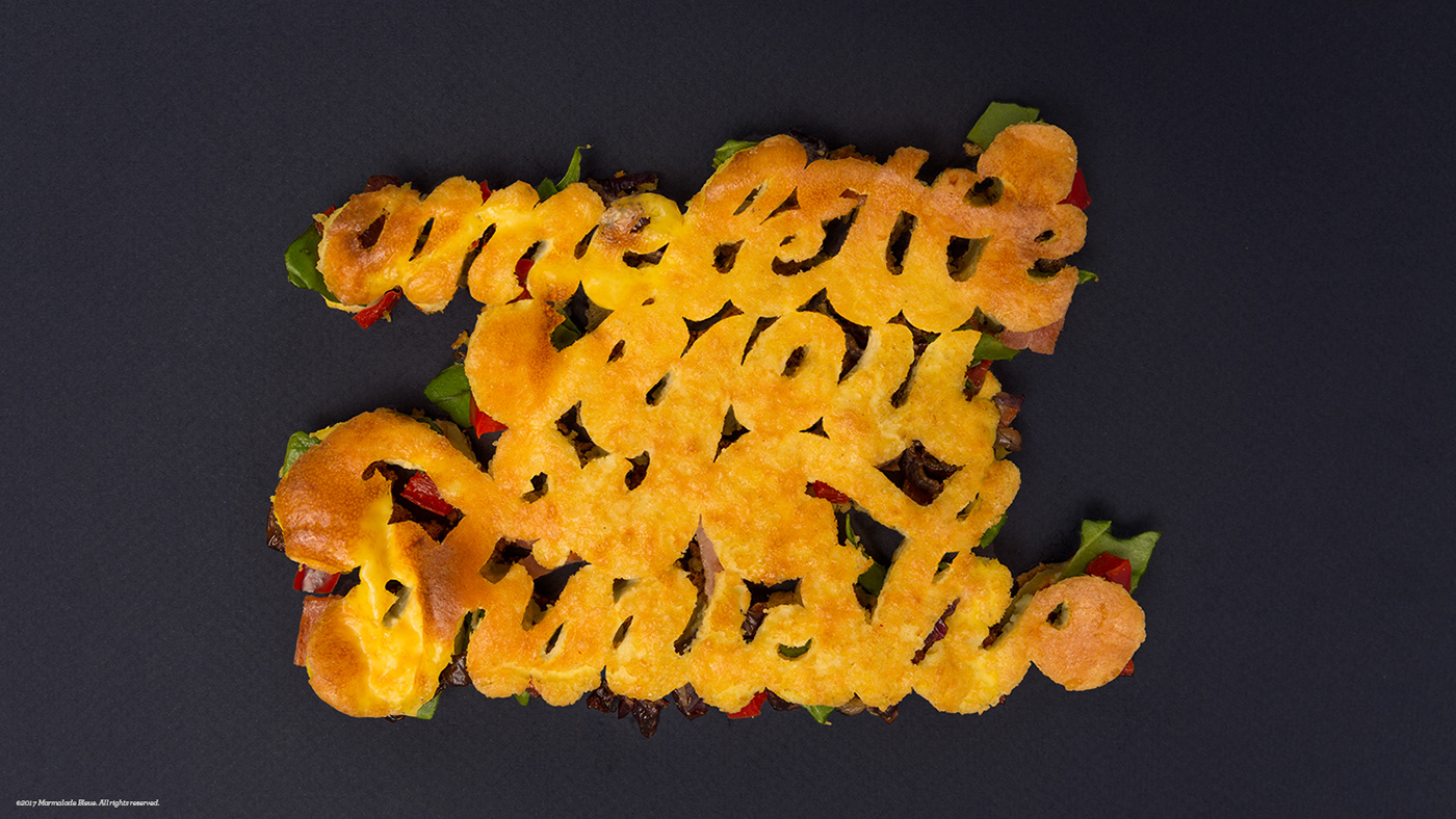 eggs breakfast lettering HAND LETTERING Handlettering food typography food type food lettering type typography  