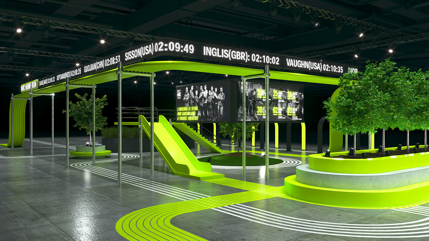 Event installation interactive Popup Experiential Retail immersive branded environment gamify interactive design
