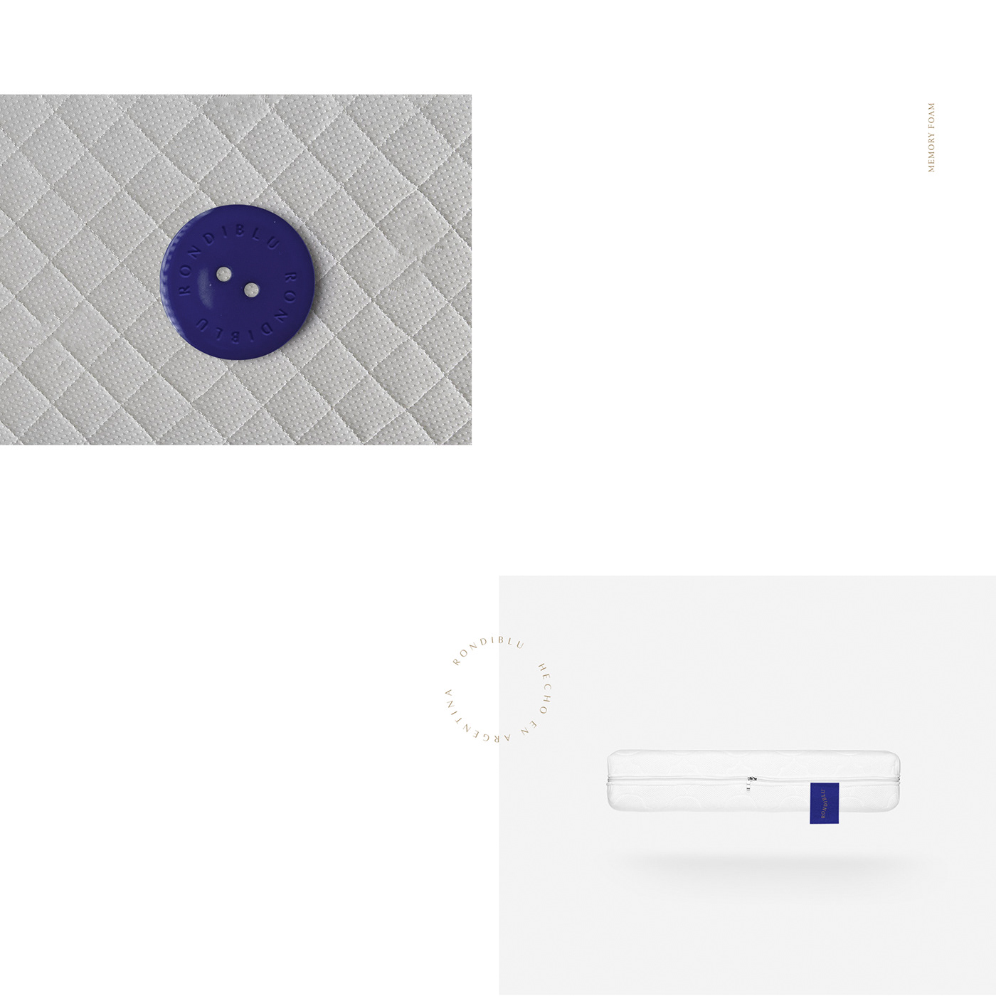 mattress textile Quality minimal blue gold cloth sastre sleep dream