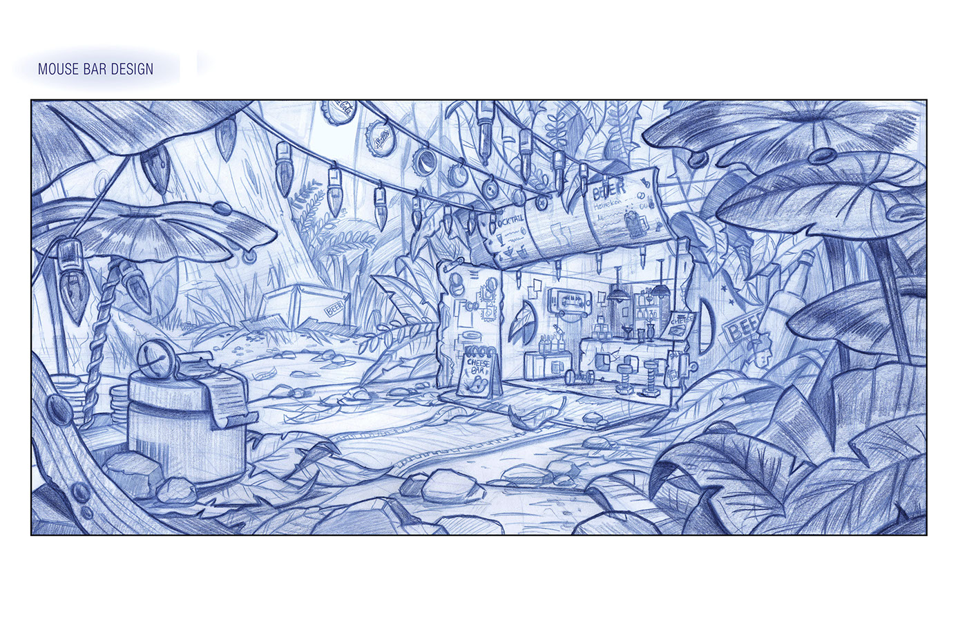 Visual Development background design Layout Design Prop Design Layout props background animation  sketch Drawing 