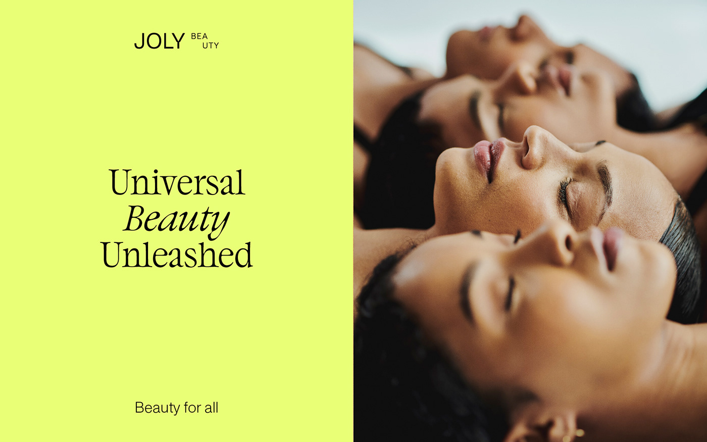beauty identity Packaging cosmetics Webdesign typography   Ecommerce