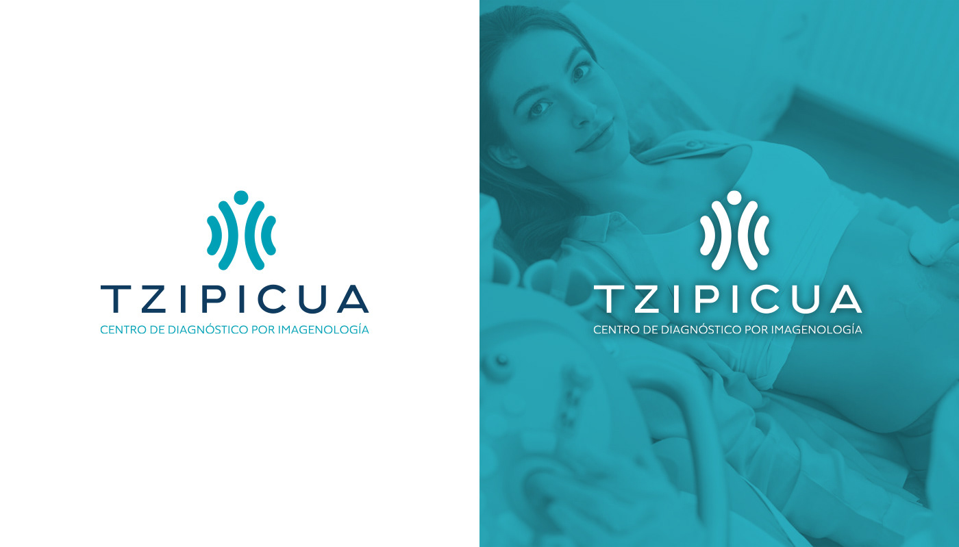 Diseño de logotipo para la clínica Tzipicua en Aguascalientes