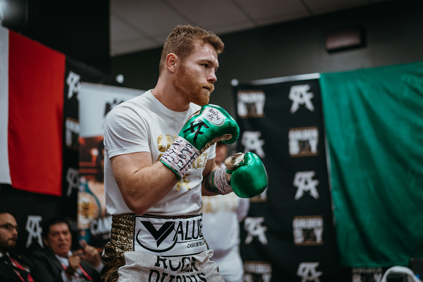 we were able to be part of the training weeks of the renowned boxer Canelo Álvarez...