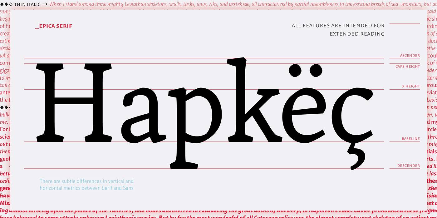editorial design  font Humanist rennassaince sudtipos Type Specimen typography  