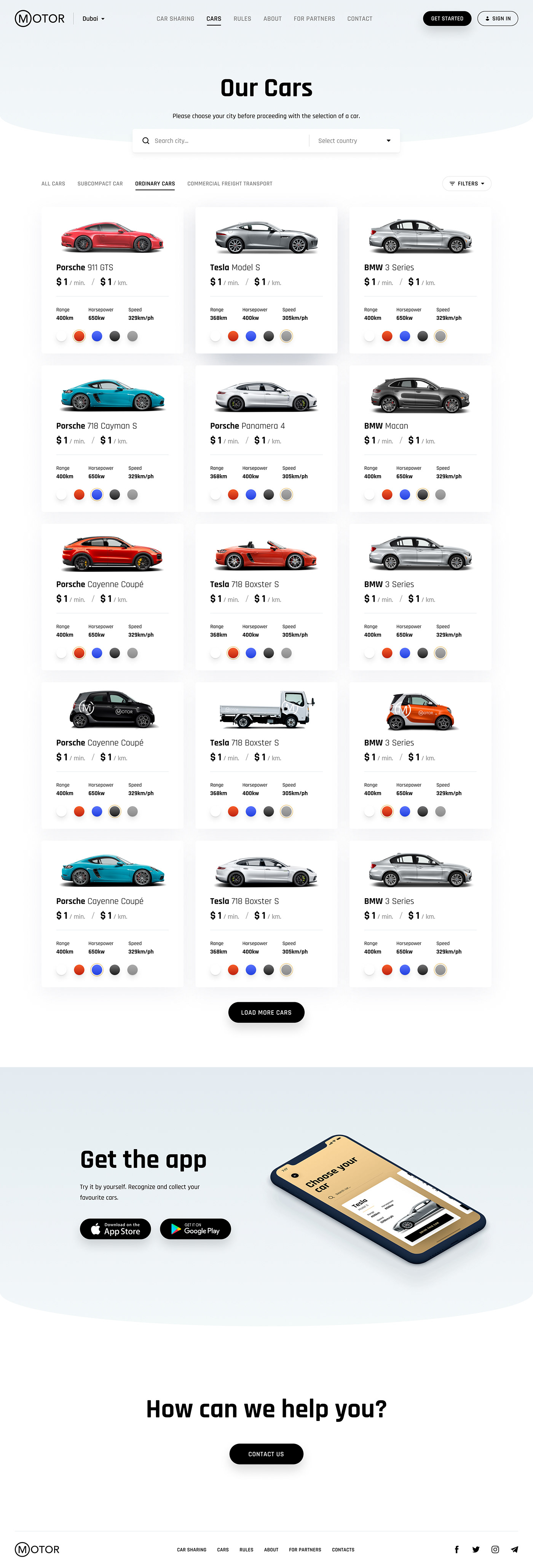 Car Sharing Web Design  UI ux ILLUSTRATION  services car