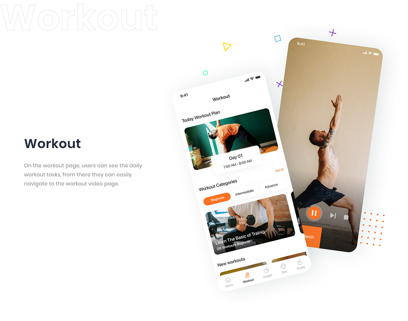 Case Study fitness fitness app UI/UX diet mobile app design ui design user experience UX Research workout