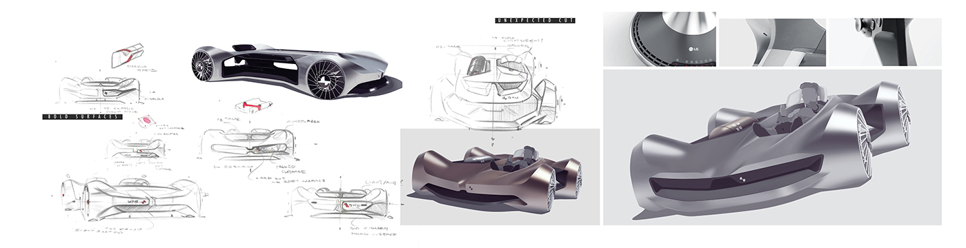 BMW advanced Driving transportation design automotive   Master thesis