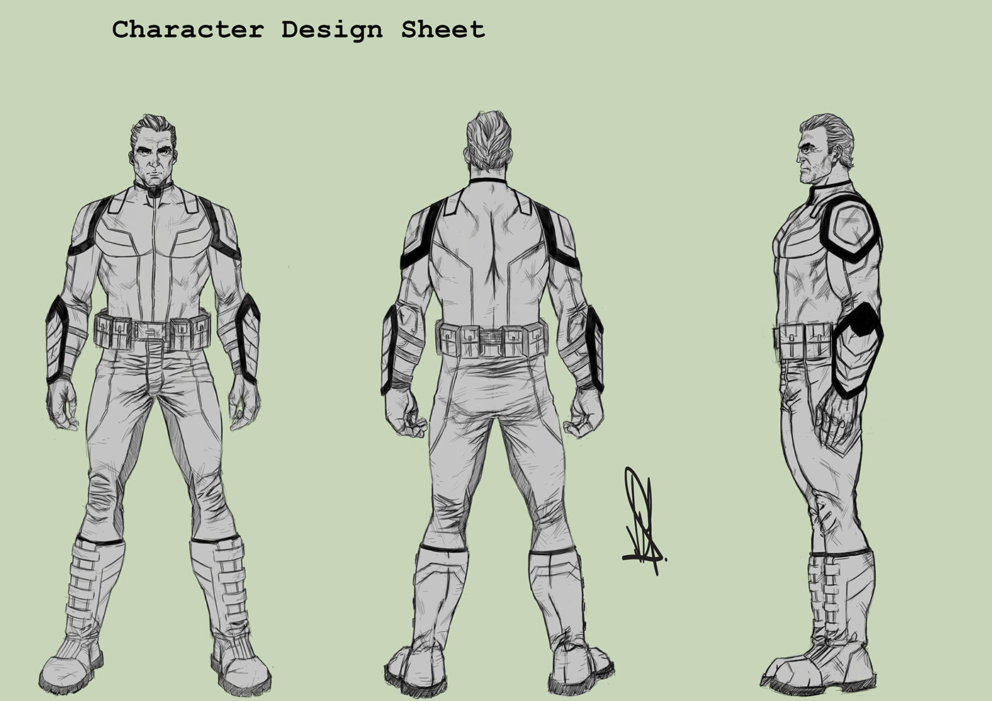 design Character design  concept art Model Sheet