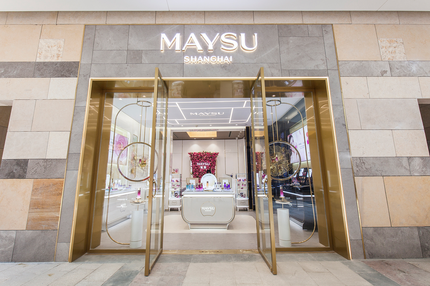 Retail Retail design Cosmetic Maysu DESIGN OVERLAY