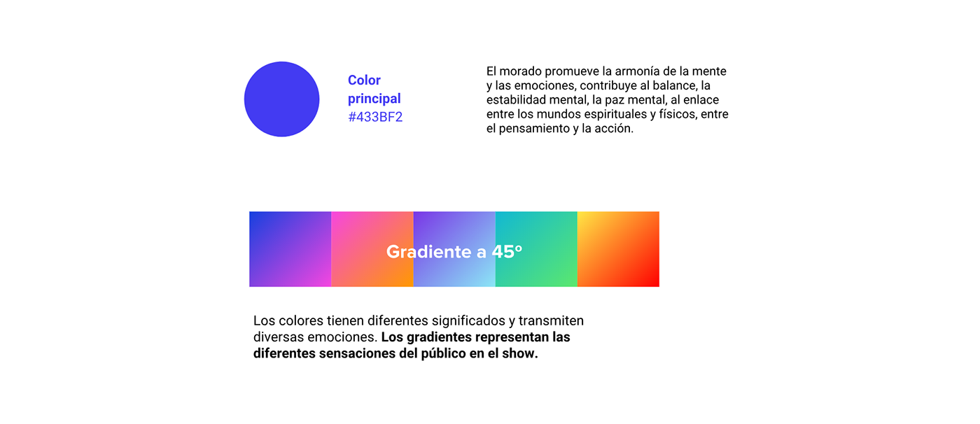 gig concert music branding  colors gradient design graphic design 