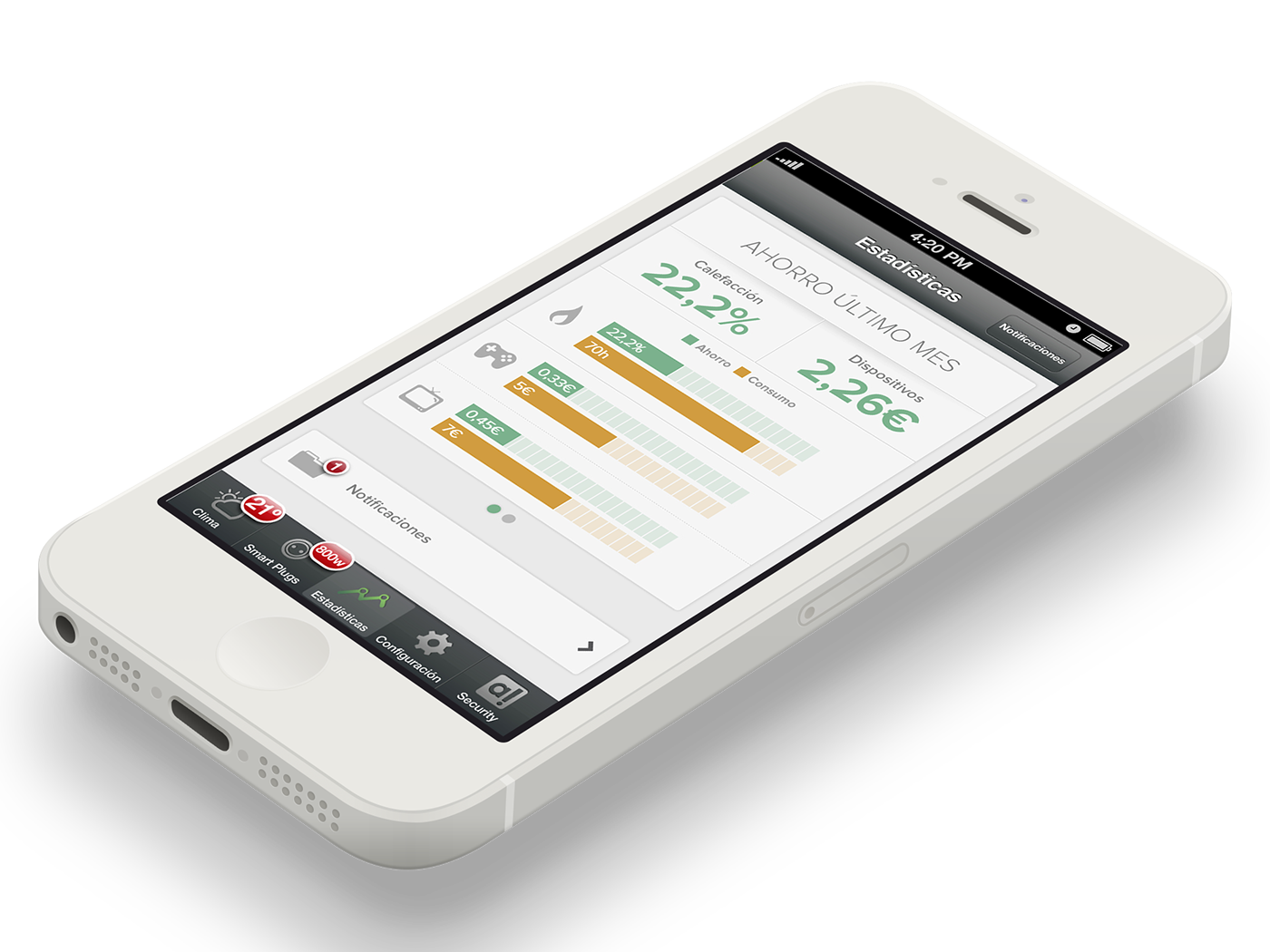 domoalert interface design app design app ux/ui alarm mobil mobile iphone arquitectura información information vector Illustrator
