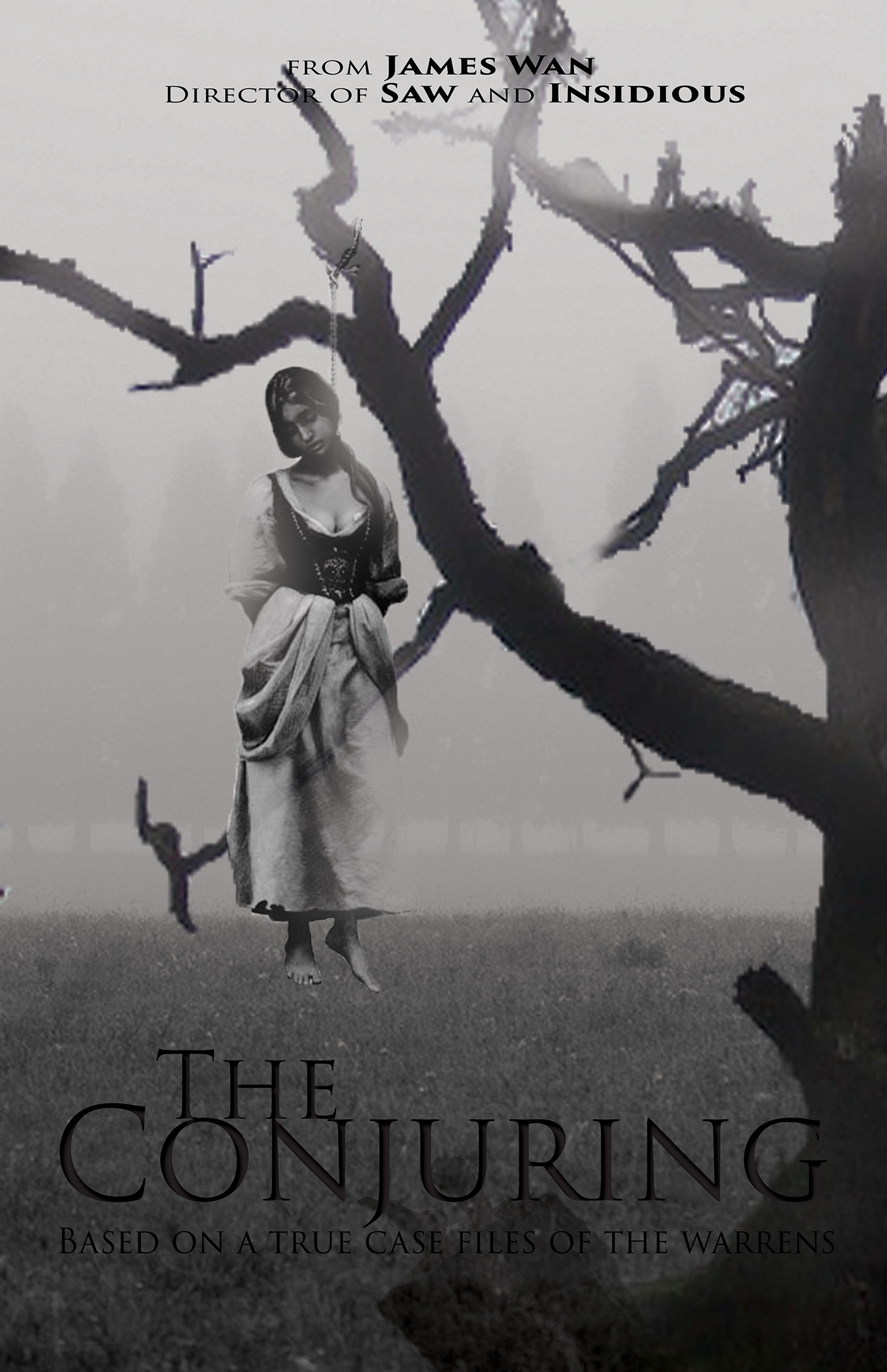 The Conjuring Movie poster Remake on Behance