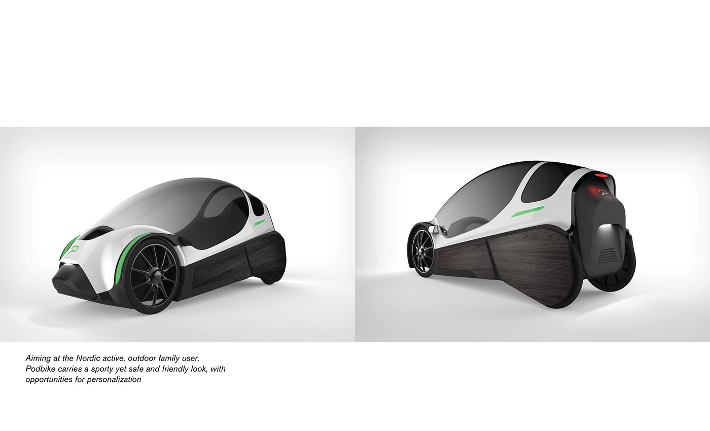 velomobile concept electric nordic podbike