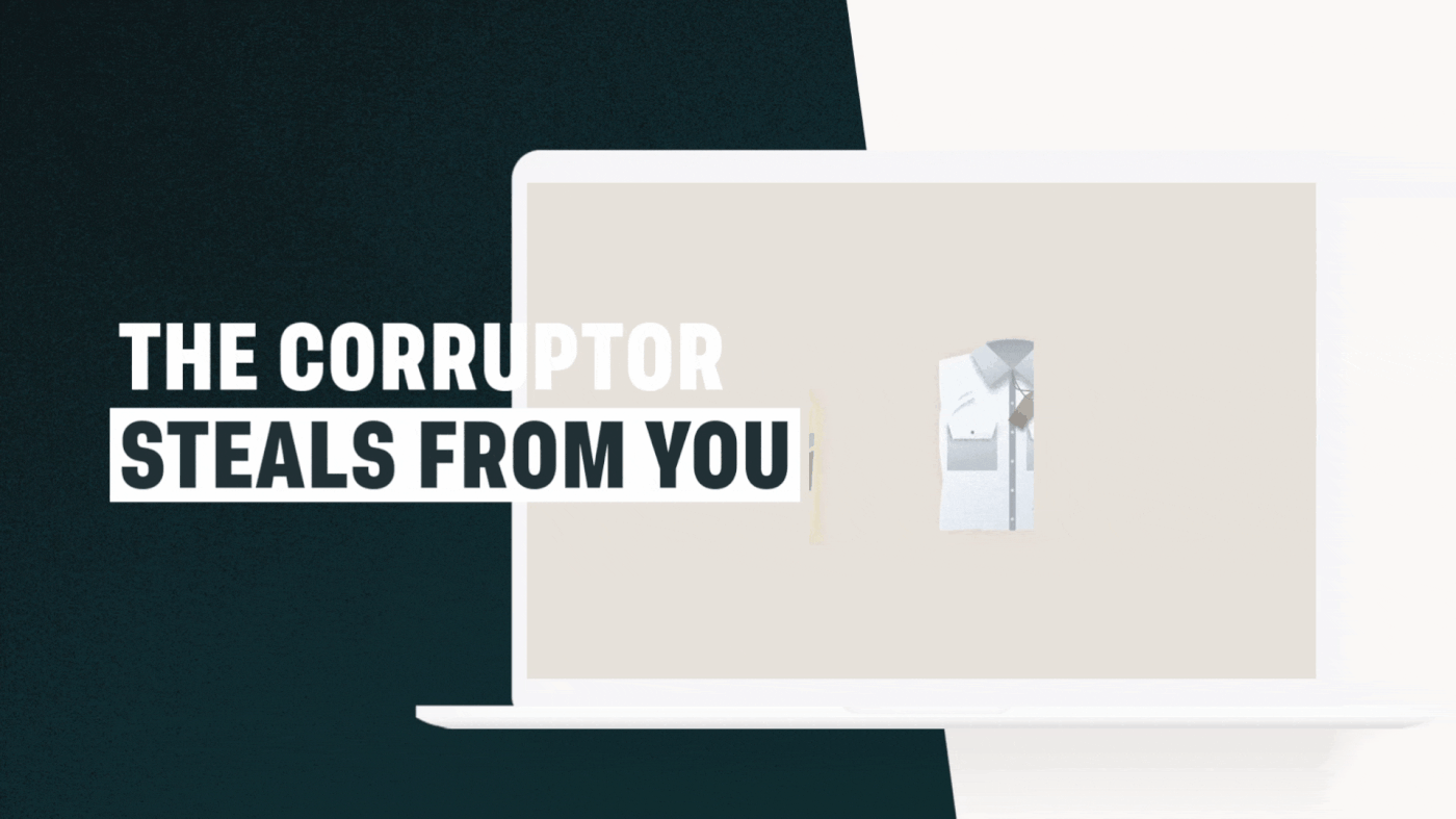 anti-corruption corruption Website communication Webdesign key-vizual Advertising  Radio socia ad video