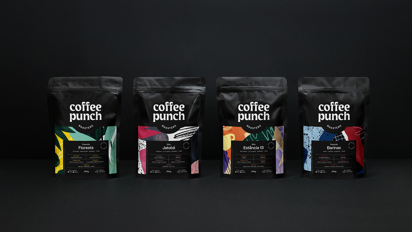 brand identity cafeteria Coffee coffee shop collage Packaging visual identity Logo Design graphic design 