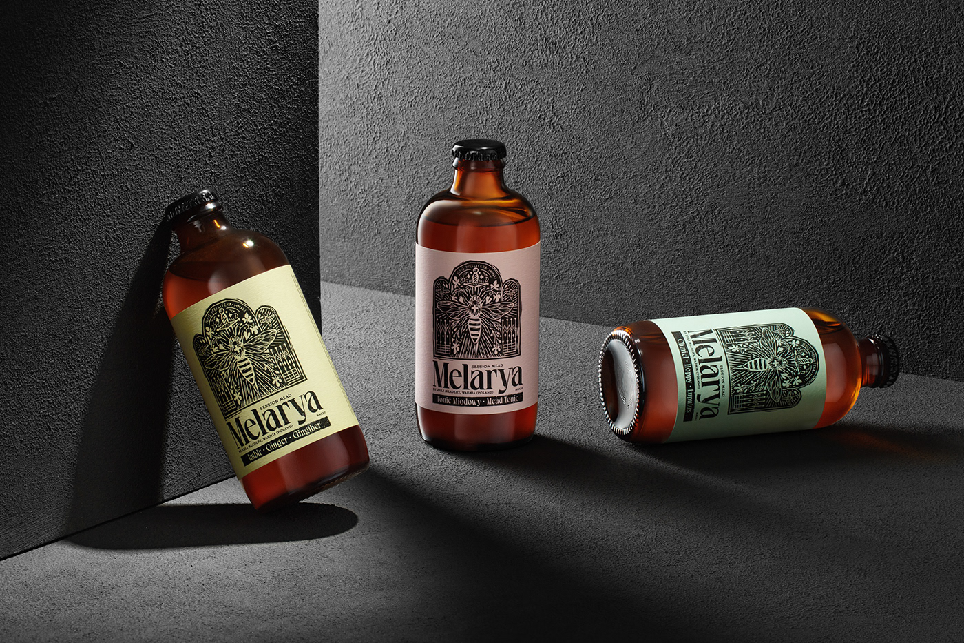 beverage beverage packaging label design Labeldesign mead Packaging packagingdesign honey meadery pandemic