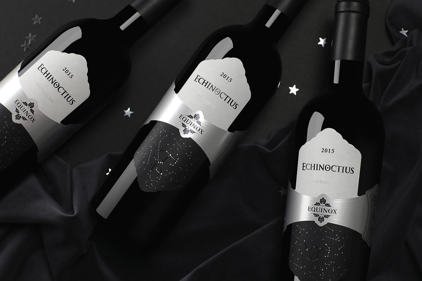 design branding  Packaging Equinox Echinoctius Label wine