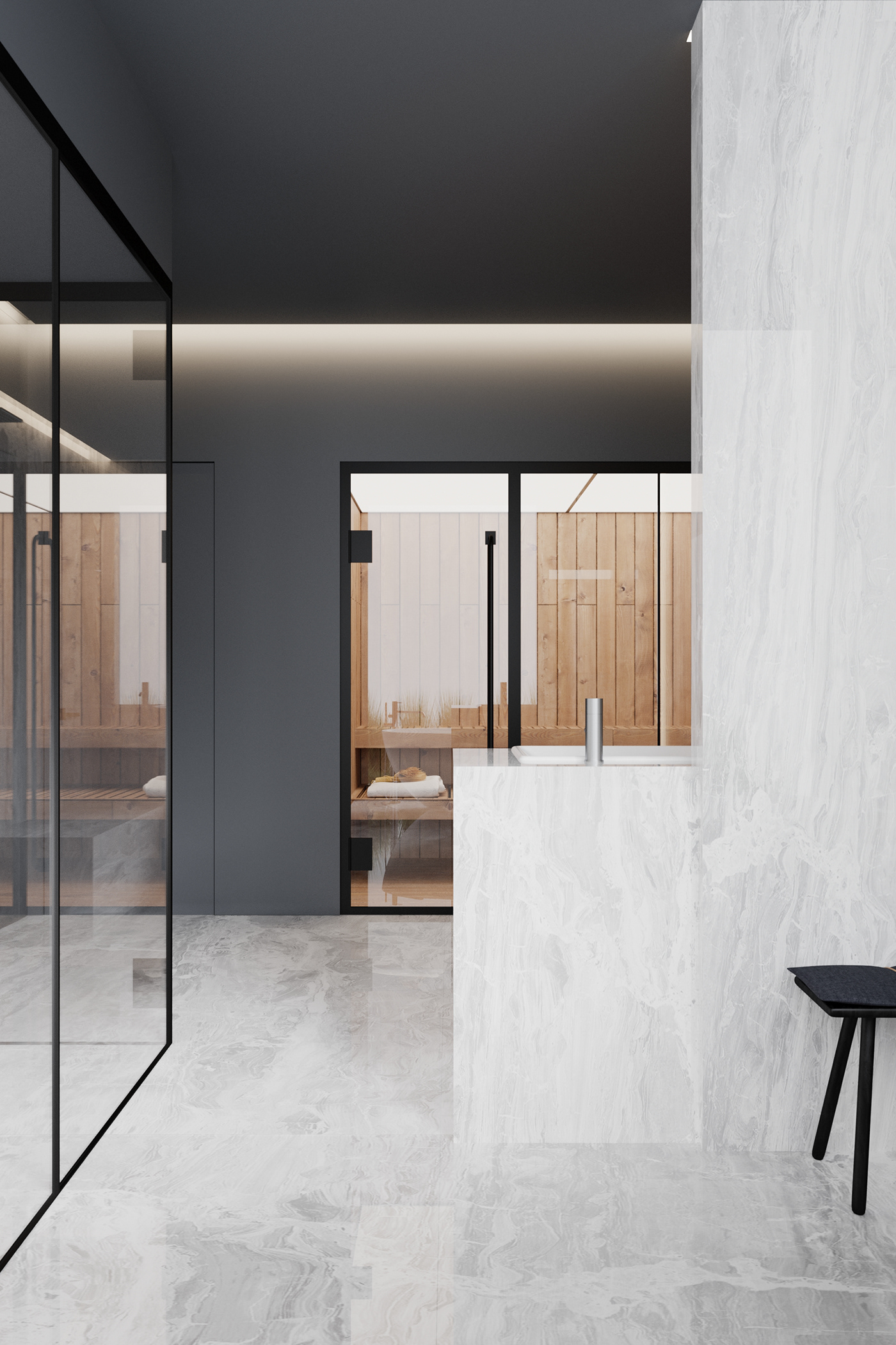 3dsmax apartment archviz CGI corona design house Interior modern visualization