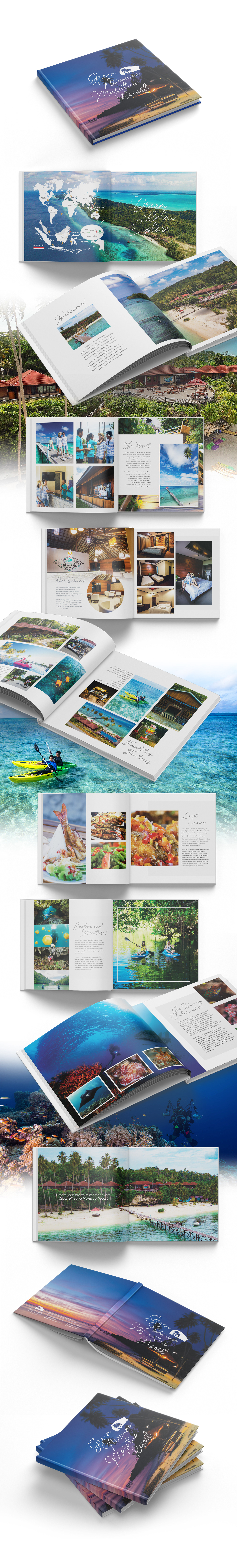 book design Catalogue resort portfolio Hotel Portfolio Book Layout brochure marketing   Printing