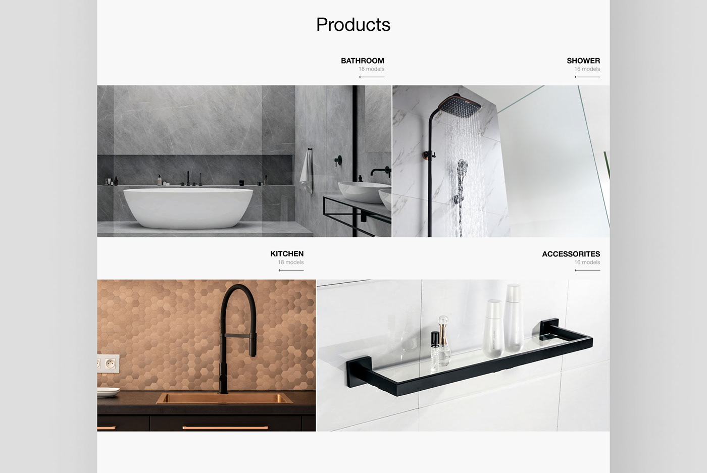 Catalogue Ecommerce UI/UX Web Design  Website