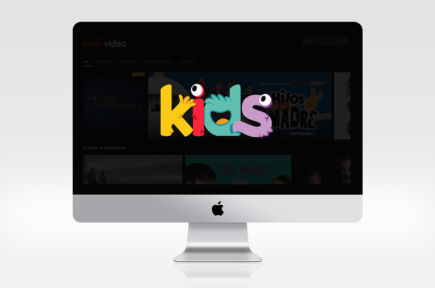 Claro Video kids logo