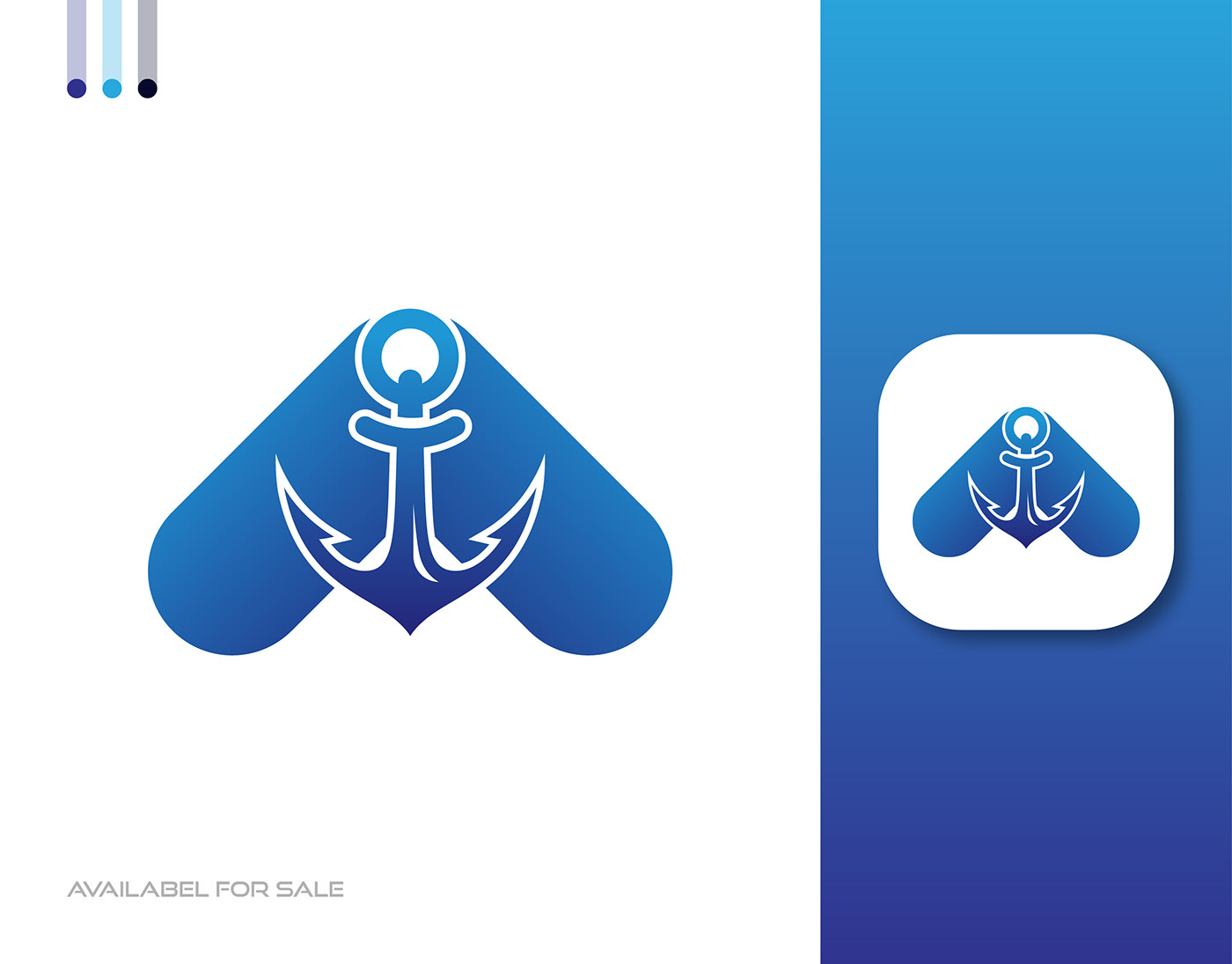 letter A vect plus Logo Design logo Anchor Logo logofolio Modern Logo brand identity visual
