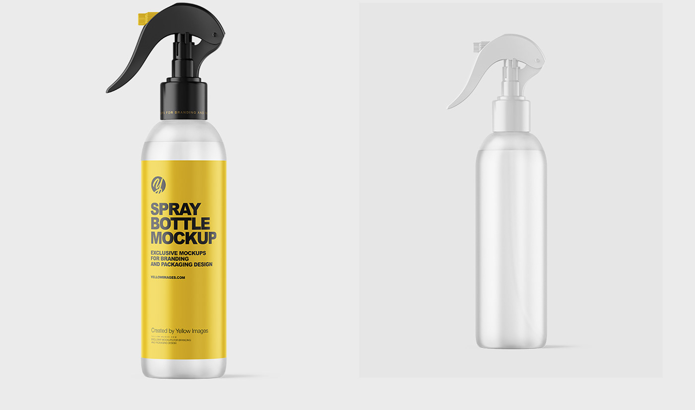 3D branding  design Mockup mockups Pack package packmockup spray wisualization