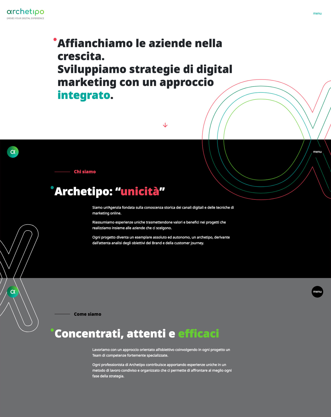 brand brandidentity digitalagency logo logodesign uiux Website