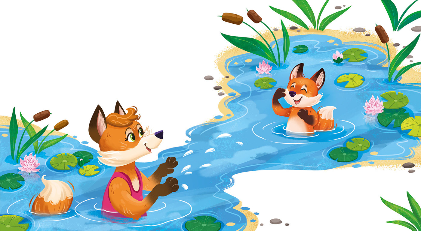 children's book children illustration Picture book kidlit FOX cute