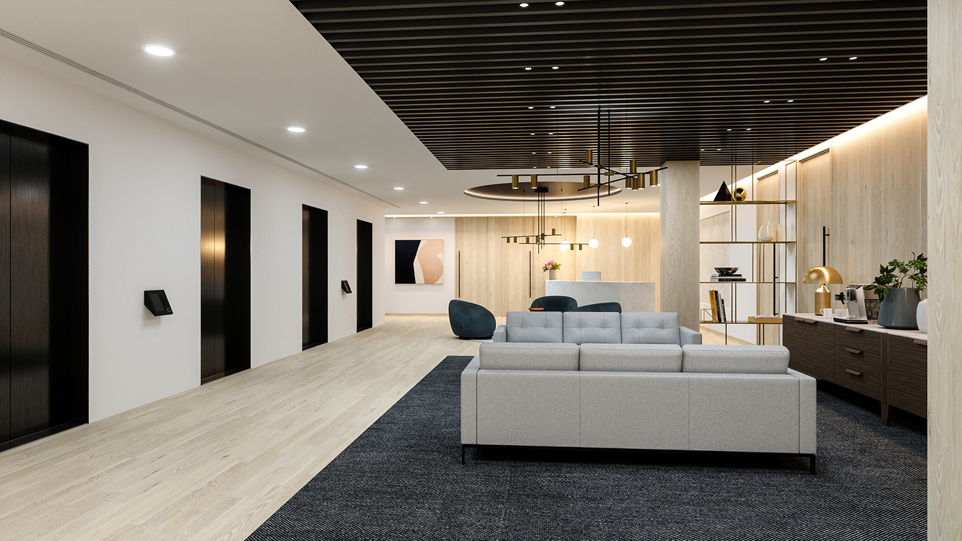 3ds max architecture archviz CGI Interior interior design  interiordesign modern Render Office
