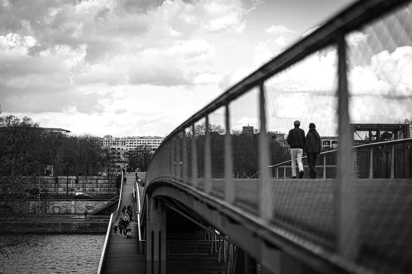 bridge black and white Photography  life lifestyle art Paris river