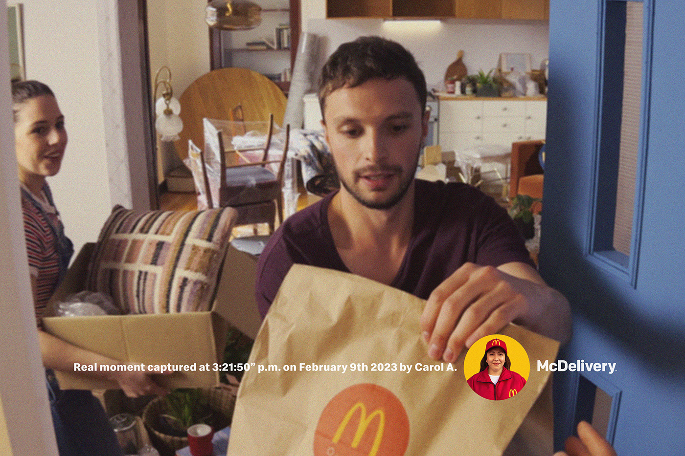 ads campaign McDelivery print McDonald’s