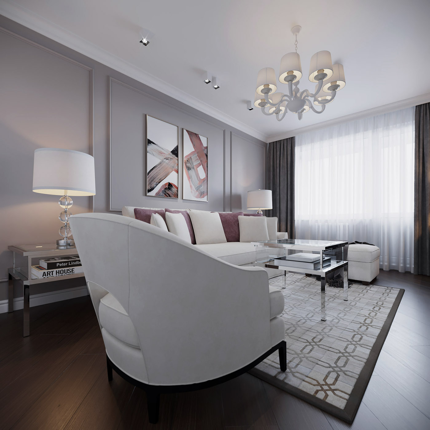 Interior design architecture furniture residential Classic