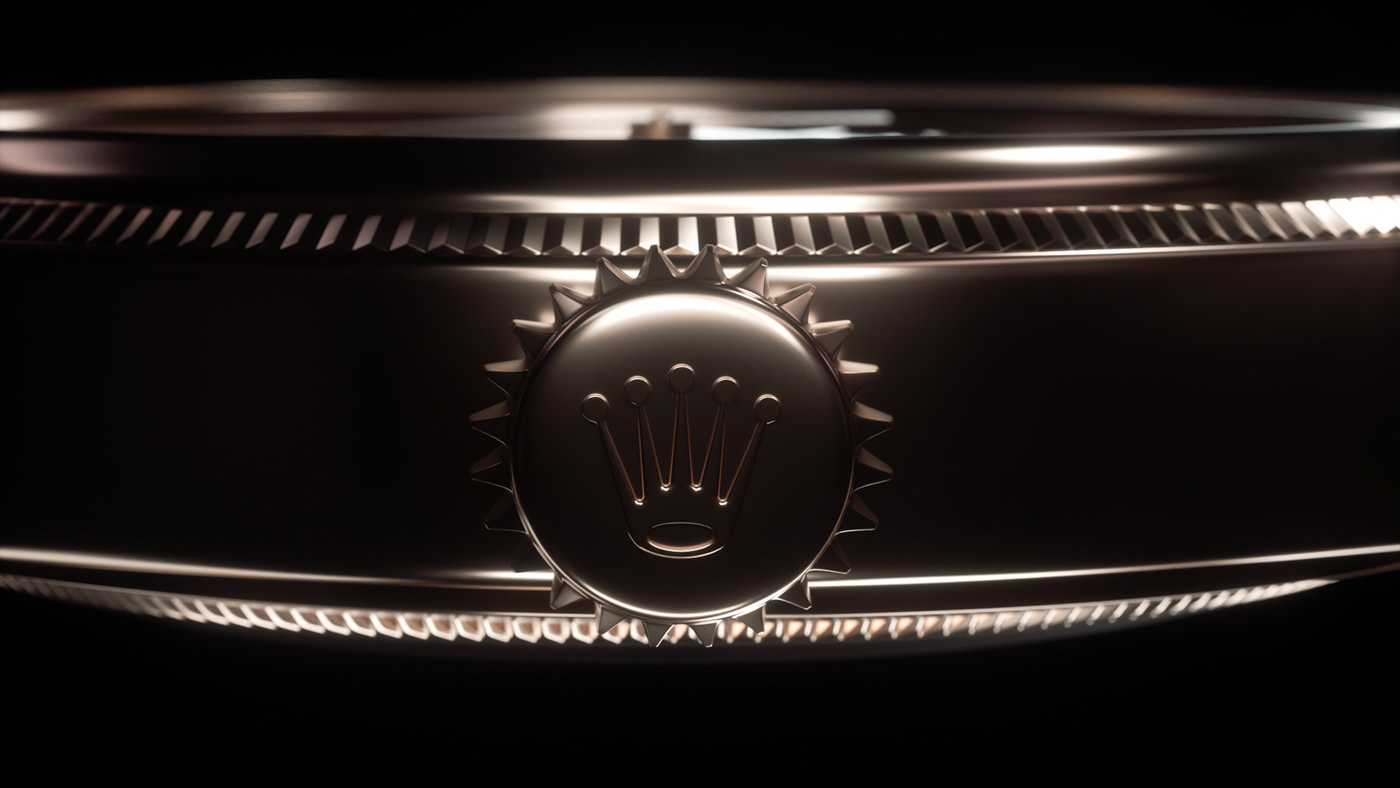 rolex CGI animation  motion watch luxury 3D ben fearnley art product