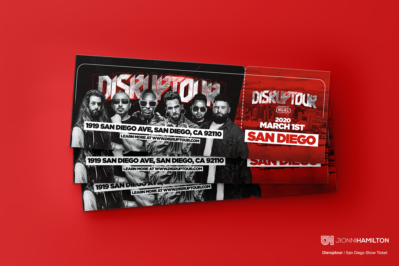 3D barber branding design designs Event Design Glitch marketing tour Wahl