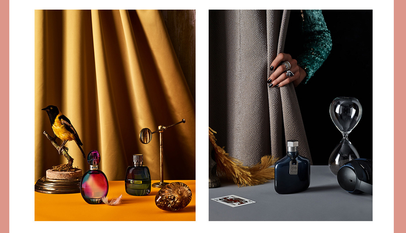 beauty Fragrance Advertising  Fashion  Bloomingdales still life luxury art direction  editorial cosmetics