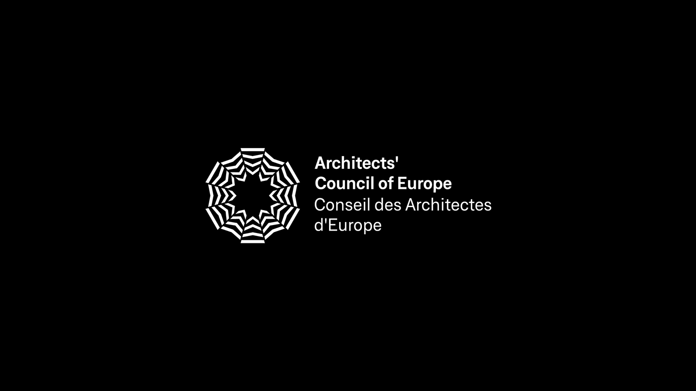 architecture Europe grid identity Layout Logo Design Logotype visual identity