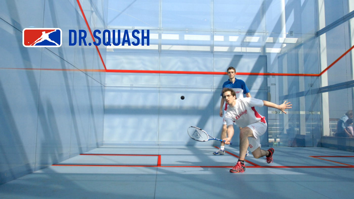 Logo for DR.Squash club