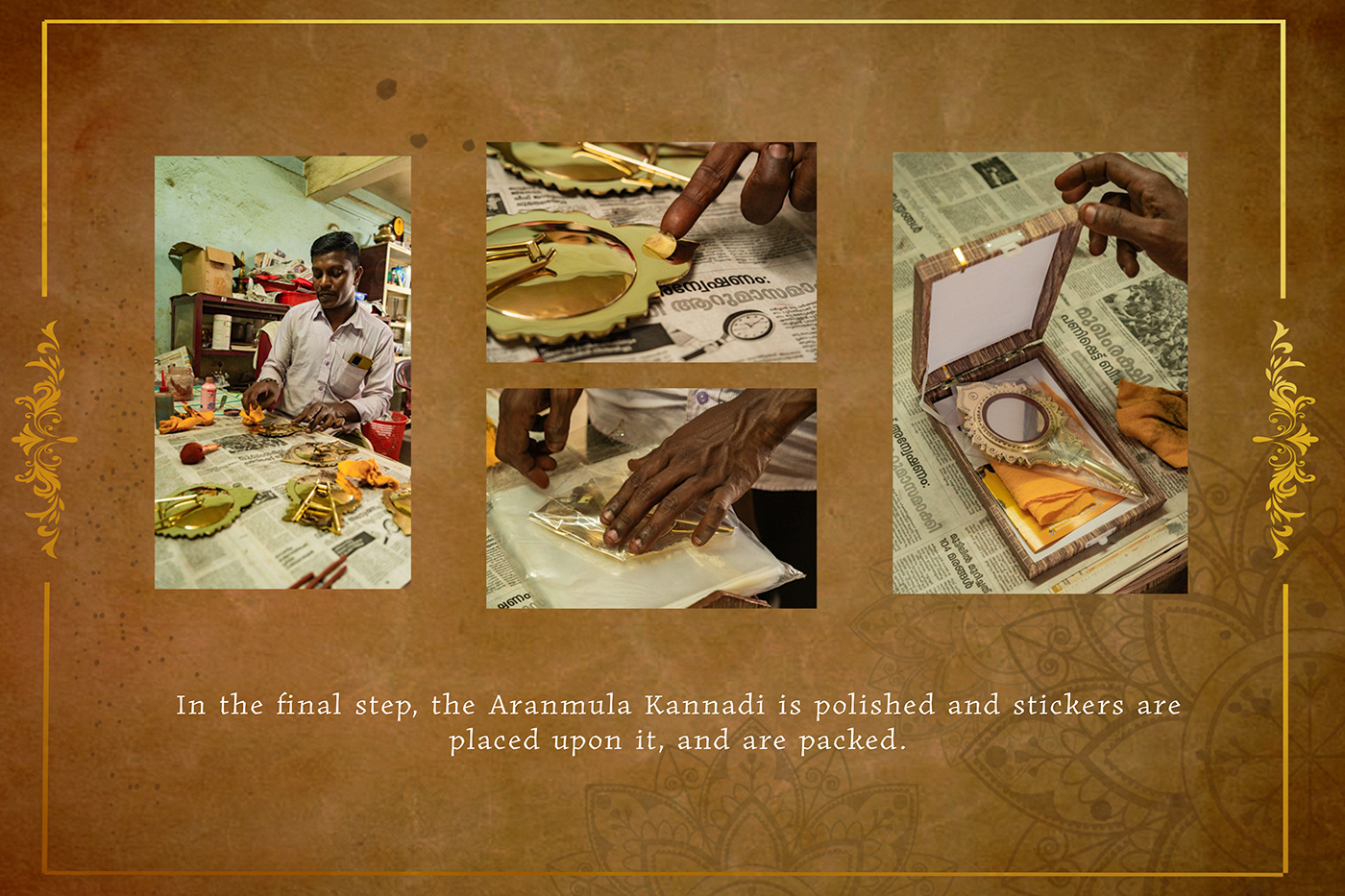 Photography  Doumentary people culture kerala history mirror story Aranmula Kannadi photodocumentary