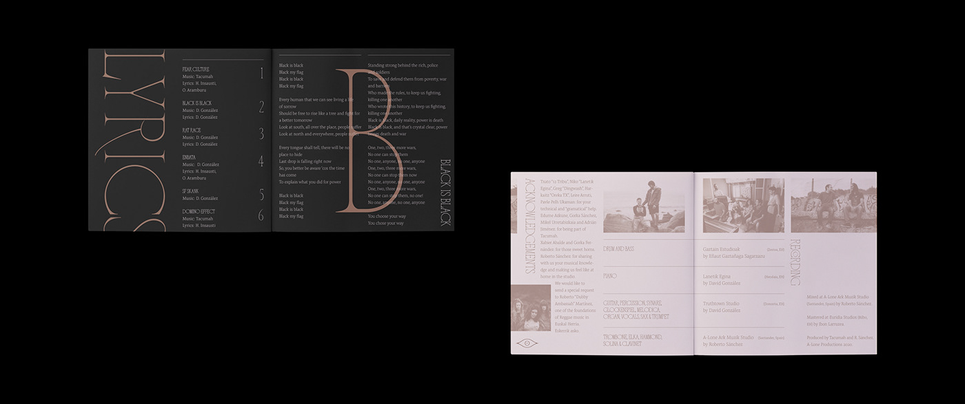LP Design CD cover Music Branding Vinyl Cover
