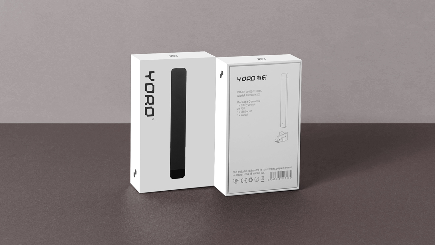 brand design e-cigarette logo Packaging smoke VI 包装 品牌 电子烟