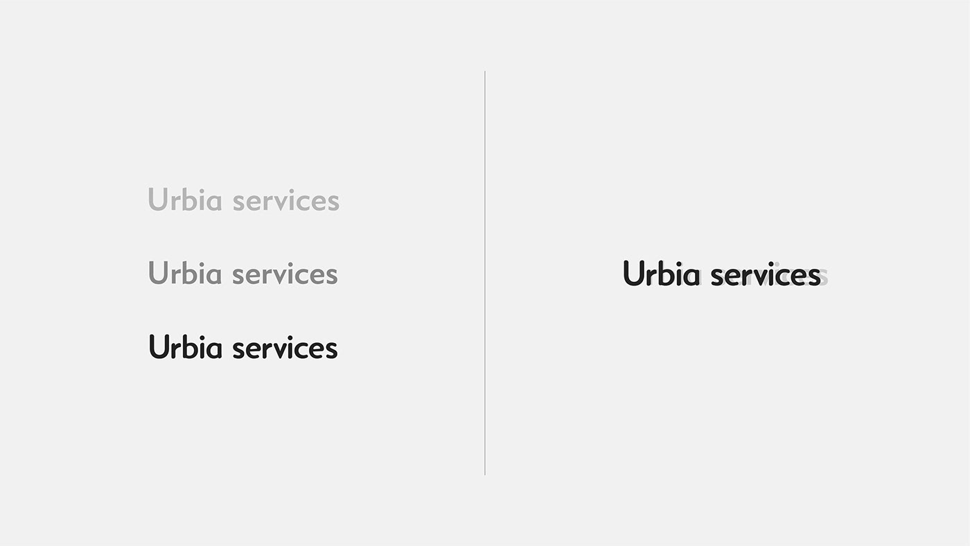 branding  identity Web services rebranding Urbia Web Design  graphic design  naming