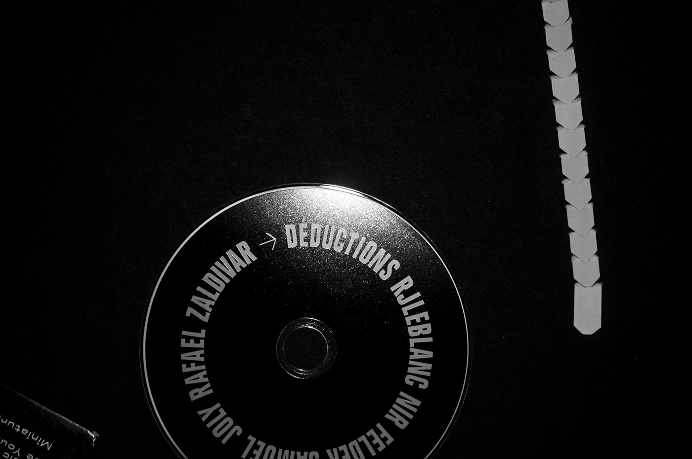 jazz Album cover cd Montreal music black bass deductions rj leblanc