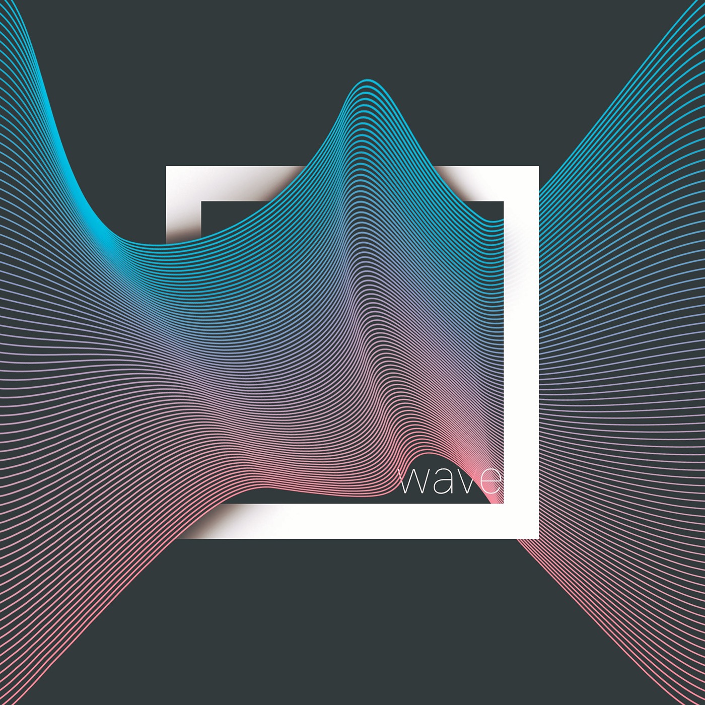 abstract minimal graphic design  waves lines shape ILLUSTRATION  triangle wallpaper photoshop lines frame