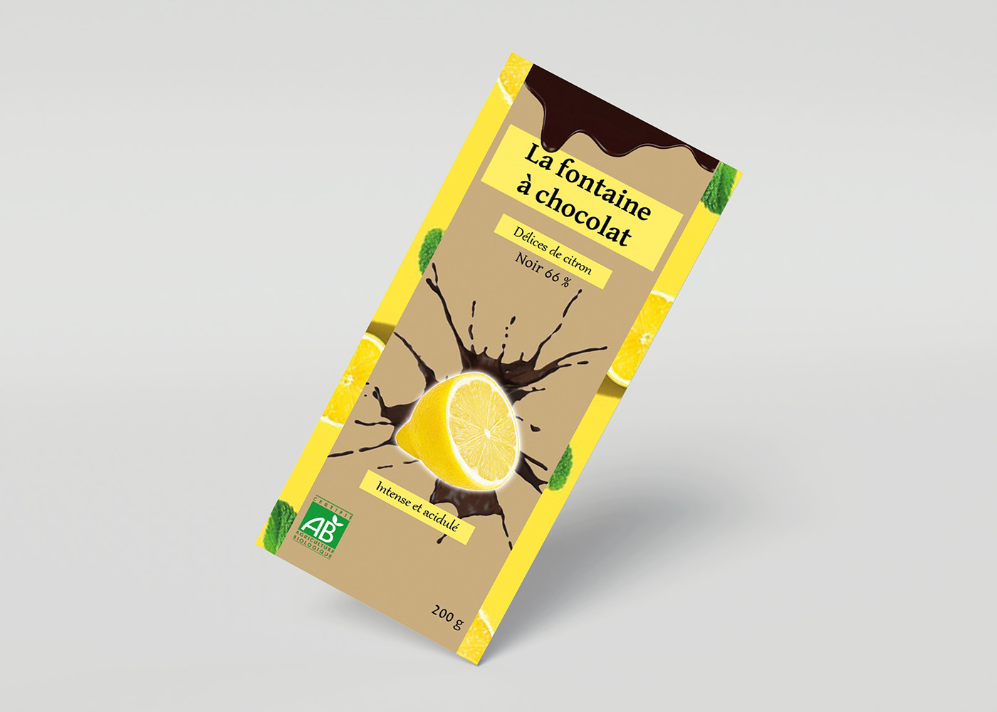 chocolate Packaging packaging design print wordmark