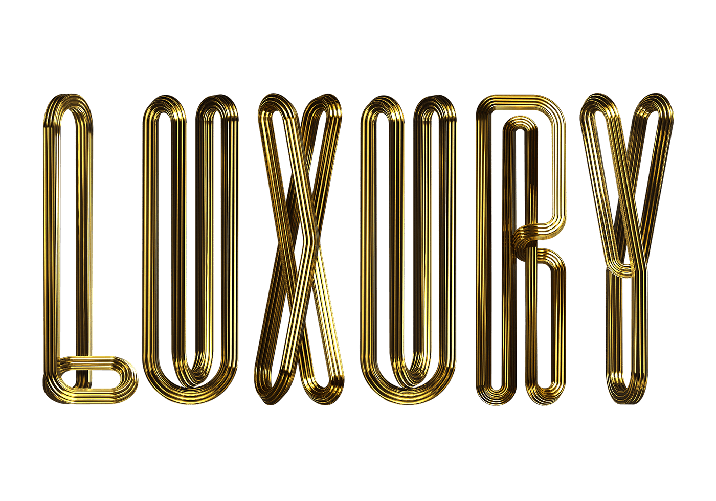 3D 3D Type display type golden graphic design identity type treatment Typeface typography v magazine