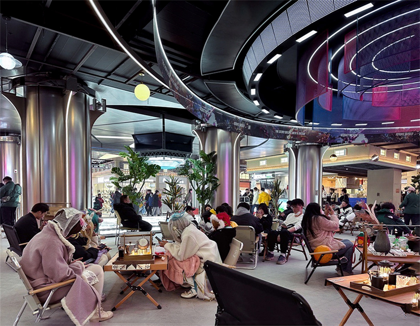 主题街区 商业空间设计 夏谷暑雨 室內設計 室内设计 空間攝影 空間設計 空间设计 餐饮空间设计